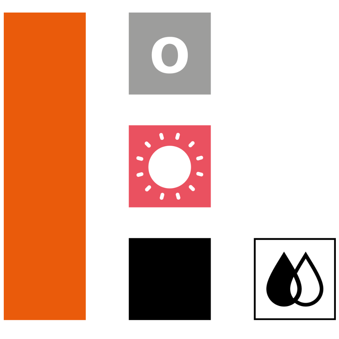 Propiedades pigmento PMU Swiss Color Orange 103 corrector cálido alta opacidad uso en mezcla y corrección cromática