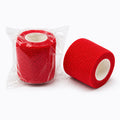 Venda grip roja PMU en rollo individual sellado