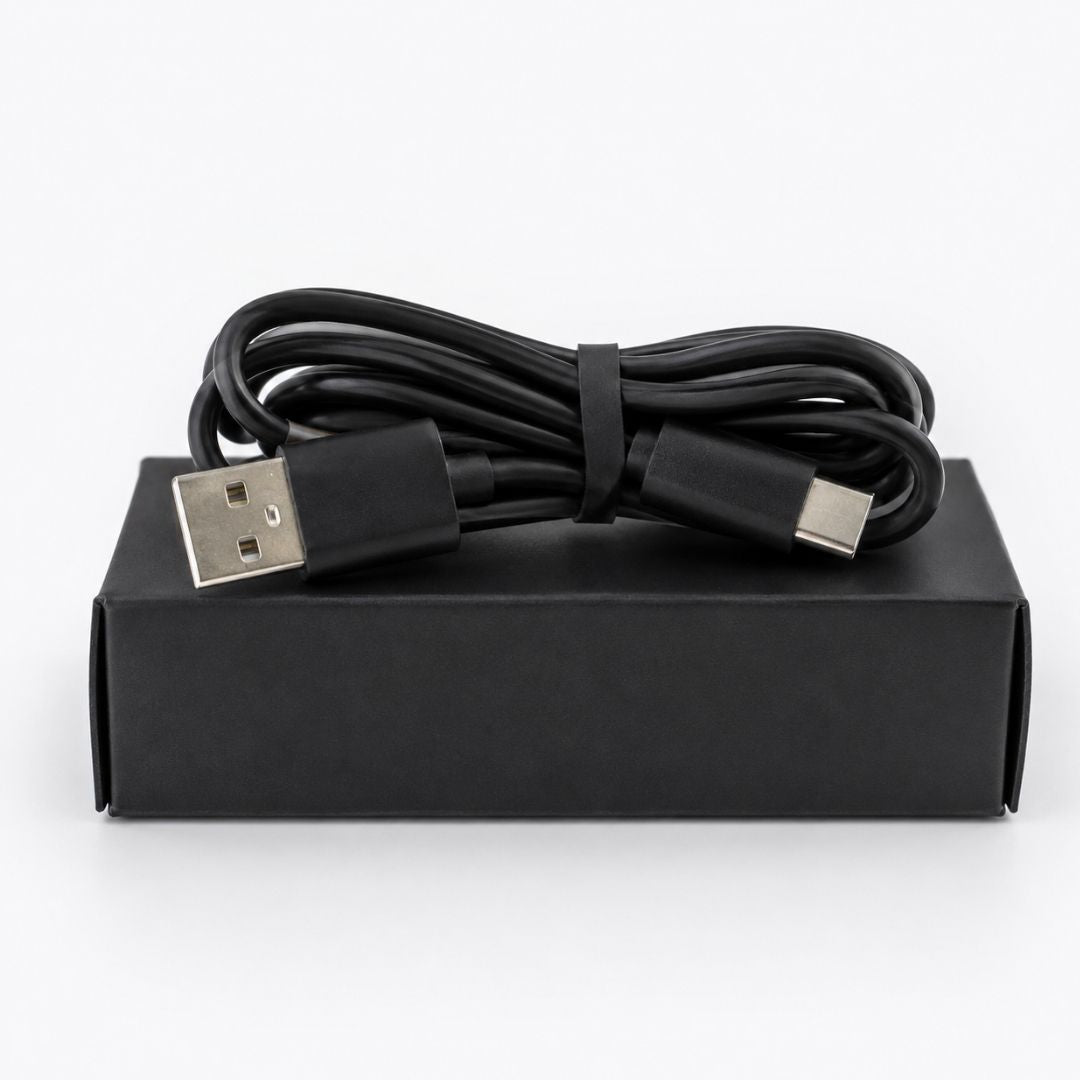Cable USB-C incluido con la unidad wireless WI-L1 para PMU
